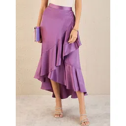 First Resort by Ramola Bachchan Maxi Frill Flared Long  Skirts-picture-16