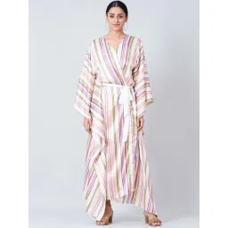 First Resort By Ramola Bachchan Multicoloured Full Length Cover-Up-picture-20