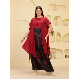 First Resort by Ramola Bachchan Women Embroidered Longline Shrug-picture-30