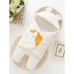 FIRST SLEEP Kids White AC Room Hooded Baby Blanket-picture-28