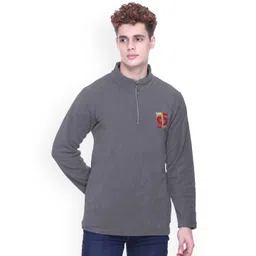 FIRST SLEEP Men High Neck Sweatshirt-picture-24