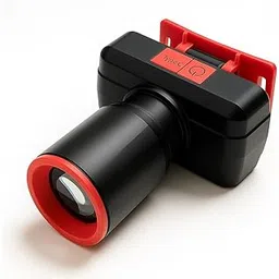 FIRSTLIKE Rechargeable LED Head Lamp, 100W, 1200mAh Battery, 3 Light Modes, Zoomable, Waterproof, Type-C Charging (Red)-picture-29