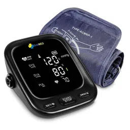 Firstmed Black Automatic Digital Talking Blood Pressure Monitor with Large Touch Screen &a; C-Type USB, FM-05-image-7
