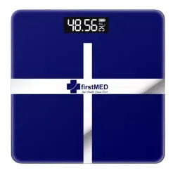 FirstMed Digital Weighing Scale For Human Body with Temperature Display Blue-image-5