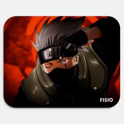 Fisio Anime Mousepad Printed Kakashi from Naruto Gaming Accessories Laptop Computer Mousepad-image-3