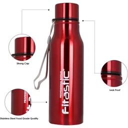 fitastic Stainless Steel Sipper bottle with carrying Loop 750 ml Bottle-picture-13