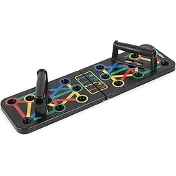 FitBliss Pushup Board For Men & Women Fitness Equipment Push Up Bar For Home Gym Foldable Push-up Board and Push up bar System-picture-31