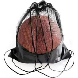 fitcozi Small Drawstring Ball Bag, Mesh Foldable Sport Equipment Bag for Basketball-picture-18