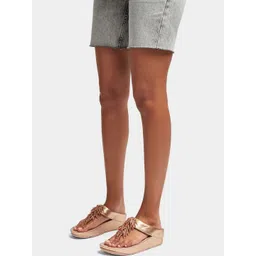 fitflop Embellished Leather Flatform Sandals-picture-27