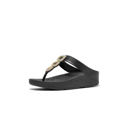 fitflop Women Embellished Leather Wedge Heel Sandals-picture-21