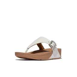 fitflop Women Open Toe Flatform Heel Leather Sandals-picture-31