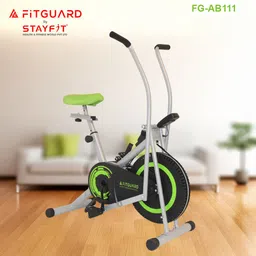 fitguard FG-AB 111 By STAYFIT Cardio Bike Home Use Moving Handle with Seat Adjustment Indoor Cycles Exercise Bike-picture-41
