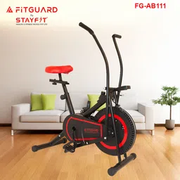 fitguard FG-AB 111 By STAYFIT Workout Bike for Home Use Moving Handle & Seat Adjustment Indoor Cycles Exercise Bike-picture-38