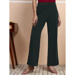 FITHUB Women High-Rise Pleated Trousers-picture-41