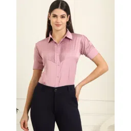 Fithub Women Lavender Formal Shirt-picture-28