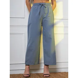 FITHUB Women Straight Fit High-Rise Trousers-picture-25