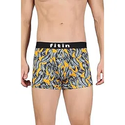 fitin Men’s Printed Trunk Underwear | Premium Cotton Spandex | No Marks Waistband | Anti-Bacterial & Anti-Odour | Regular Fit | Stylish & Comfortable-picture-24