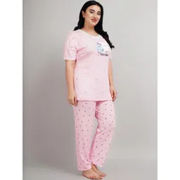 FITIN OUTFIT Women Pure Cotton Nightdress-picture-19