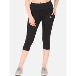 FITINC Women Black Capris-picture-37