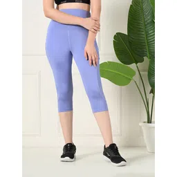 FITINC Women Slip-On Slim Fit High-Rise Capris with Mobile Pockets-picture-23