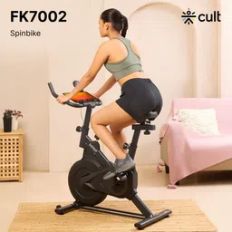 fitkit by Cult FK7002 Spin Bike | 6Kg Flywheel | Max Weight:120 kg Spinner Exercise Bike-picture-19