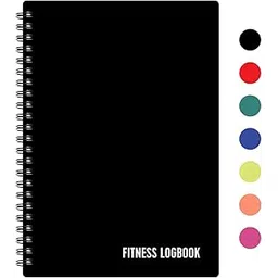 Fitness Logbook A5 Plastic Cover Black-picture-28