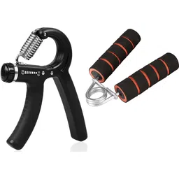 fitnessmix Hand Gripper for Best Hand Exerciser Grip With Foam Hand Gripper Fitness Accessory Kit Kit-picture-10