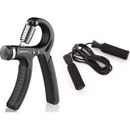 fitnesstricks Sports & Fitness Combo of Hand Gripper & Skipping Rope (Pack Of 2) Fitness Accessory Kit Kit-picture-27