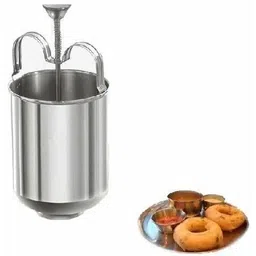 fivanio Meduvada Maker Stainless Steel for Perfectly Shaped & Crispy Silver Medu Vada Vada Maker-picture-13