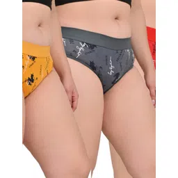 FiveFlag Mid-Rise Cotton Blend Briefs-picture-19