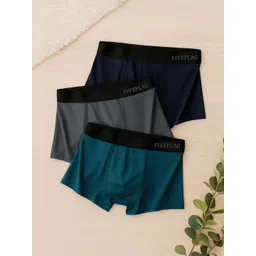 FiveFlag Pack of 3 Mid Rise Long Trunk-picture-25