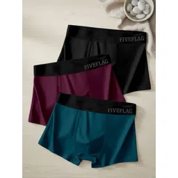 FiveFlag Pack of 3 Mid Rise Long Trunk-picture-34