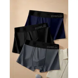 FiveFlag Pack of 3 Mid Rise Long Trunk-picture-14