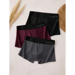 FiveFlag Pack of 3 Mid Rise Long Trunk-picture-21