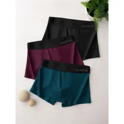 FiveFlag Pack of 3 Mid Rise Long Trunk-picture-22