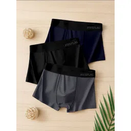 FiveFlag Pack of 3 Mid Rise Long Trunk-picture-37