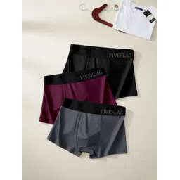 FiveFlag Pack of 3 Mid Rise Long Trunk-picture-29