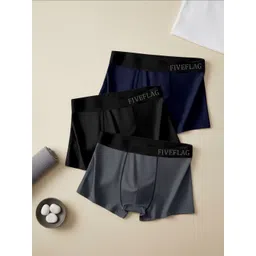 FiveFlag Pack of 3 Mid Rise Long Trunk-picture-35