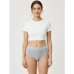 FiveFlag Pack of 3 Printed Mid-Rise Hipster Briefs image 3