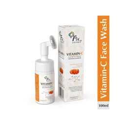 FIXDERMA 2% Vitamin C Face Wash Foaming Cleanser with Brush - 100ml-picture-38