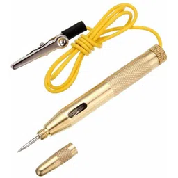 fixkit Auto Car Battery Tester Light Circuit Tester Lamp Voltage DC 6V 12V 24V Copper Analog Voltage Tester-picture-30