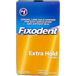 Fixodent Denture Adhesive Powder Extra Hold 2.70 oz (Pack of 2)-picture-10