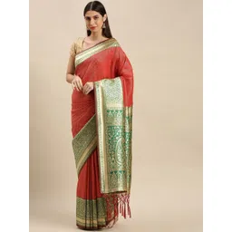 flaher Woven Design Zar Banarasi Saree-picture-39