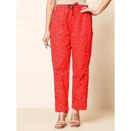 FLAMBOYANT Printed Pure Cotton Lounge Pants-picture-38