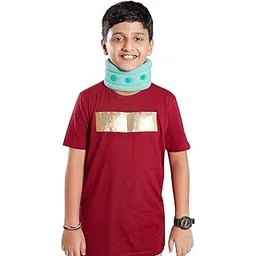 Flamingo Pediatric Cervical Collar for Kids | Neck Brace for Neck Pain and Support | Soft Foam Pediatric Cervical Collar for Sleeping | Small |-image-6
