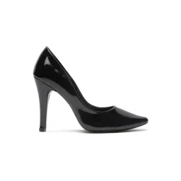 Flat n Heels Women Black Pump Heels image 3