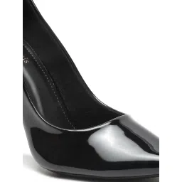 Flat n Heels Women Black Pump Heels image 5