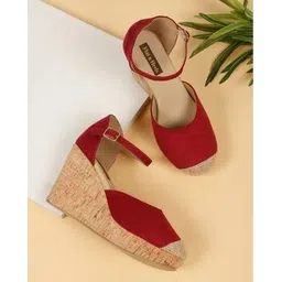 flat n heels Women Wedges with Buckle Closure -picture-15