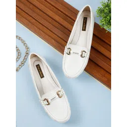 Flat n Heels Women Western - Embellished Loafers Casual Shoes-picture-13