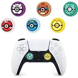 Flavizo 6 Pcs Switch Thumb Grips Joystick Cover for Enhanced Control, Anti-Slip Controller Cap, Grip for Precise Control Compatible with Nintendo Switch and Switch Lite-image-3
